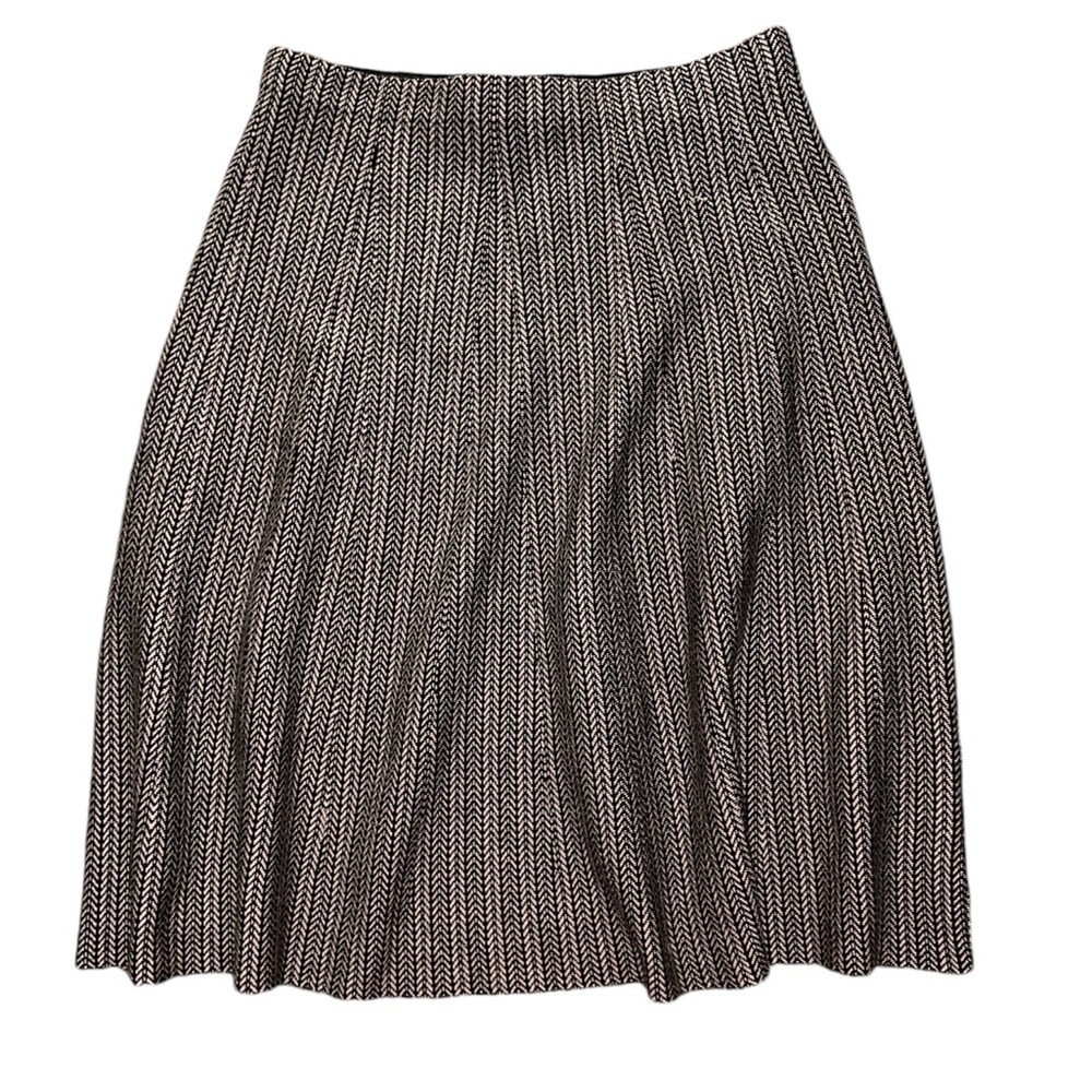 Milano Herringbone Knit Skirt - Picture 2 of 5